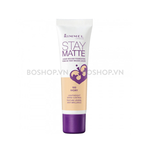 Kem Nền Rimmel Stay Matte Liquid Mousse Foundation