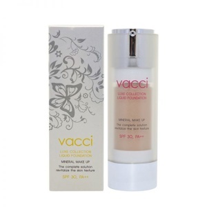 Kem nền trang điểm kiểm soát dầu Vacci Liquid Foundation SPF36 PA++