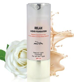 Kem nền trang điểm MIRA relax liquid foundation