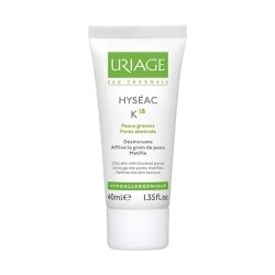 Kem ngăn ngừa mụn, điều tiết nhờn cho da dầu, da mụn Uriage Hyseac K18