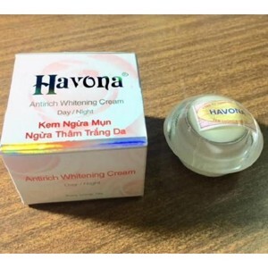 Kem ngừa mụn trị thâm trắng da Havona