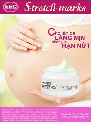 Kem ngừa và trị rạn nứt da White Doctors Stretch Marks