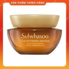 Kem nhân sâm cao cấp phục hồi da lão hoá Sulwhasoo Concentrated Ginseng Renewing Cream 5ml