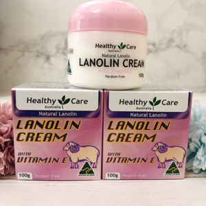 Kem nhau thai cừu Healthy Care Lanolin Cream With Sheep Placenta 100g