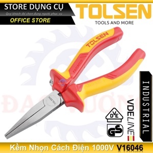 Kềm nhọn cách điện Tolsen V38156