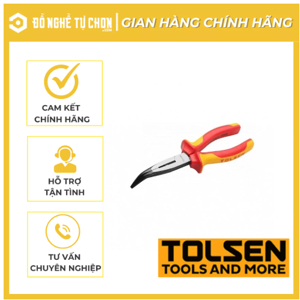 Kềm nhọn mũi cong cách 8 inch/200mm Tolsen V38148