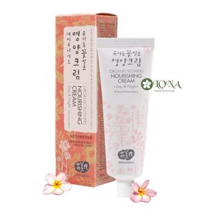 Kem nuôi dưỡng và bổ sung độ ẩm Whamisa Organic Flowers Nourishing Cream