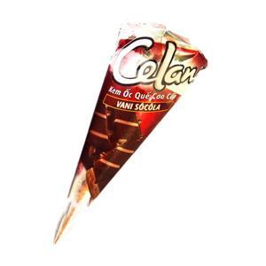 Kem ốc quế Celano cone socola 110ml