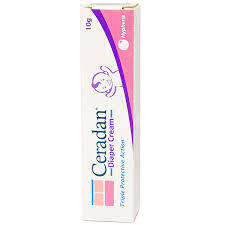 Kem phòng ngừa và giảm hăm tã dùng cho bé từ sơ sinh trở lên Ceradan diaper cream 10g