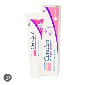 Kem phòng ngừa và giảm hăm tã dùng cho bé từ sơ sinh trở lên Ceradan diaper cream 10g