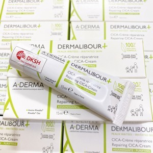 Kem phục hồi dịu da và kháng khuẩn A-Derma Dermalibour Cream 15ml