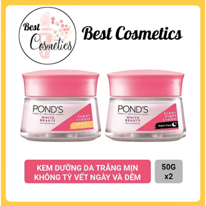 Kem Pond's dưỡng trắng không tỳ vết ban ngày 50g