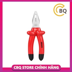 Kềm răng cách điện Ingco HICP01180