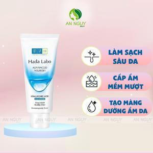 Kem rửa mặt dưỡng ẩm tối ưu Hada Labo Advanced Nourish Cleanser