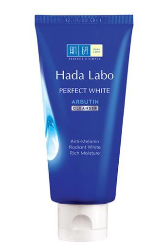 Kem rửa mặt trắng hoàn hảo Hada Labo Perfect White Arbutin Cleanser 80g