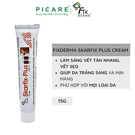 Kem sáng da Fixderma Skarfix Plus Cream (15g)