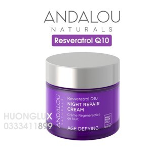 Kem tái tạo da ban đêm với Resveratrol Q10 50ml