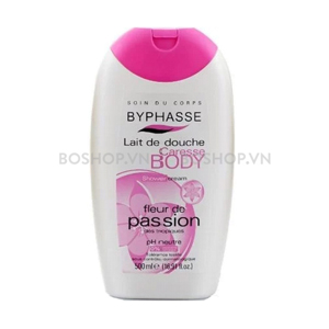 Kem tắm hoa chùm bao Byphasse Passion Flower Shower Cream 500ml