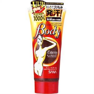 Kem tan mỡ bụng Esteny Hot Massage Body 240g của Nhật