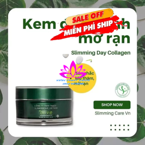 Kem tan mỡ thiên nhiên Slimming Day Collagen 200g