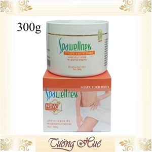 Kem tan mỡ toàn thân dạng nóng Spawellness Anti Cellulite 250ml