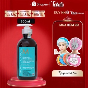 Kem tạo sóng xoăn Moroccanoil Intense Curl Cream French - 300ml