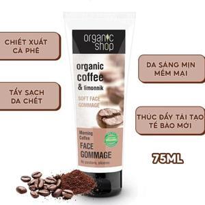Kem tẩy da chết mặt Organic Shop 75ml