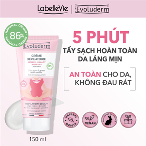 Kem Tẩy Lông Evoluderm Nha Đam 150ml