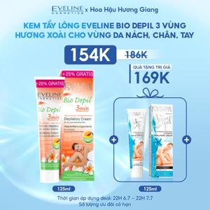 Kem tẩy lông hữu cơ 3 vùng Bio Depil