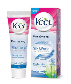 Kem tẩy lông Veet dành cho da nhạy cảm