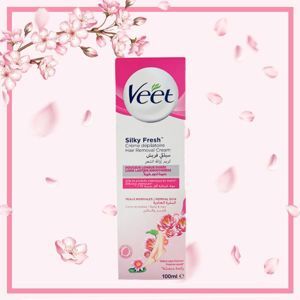 Kem tẩy lông Veet Silk & Fresh 100ml