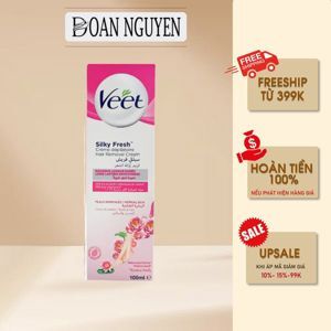 Kem tẩy lông Veet Silk & Fresh 100ml