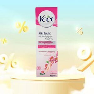 Kem tẩy lông Veet Silk & Fresh 100ml