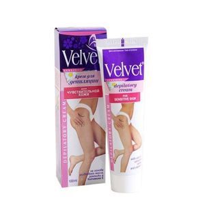 Kem tẩy lông Velvet 100ml của nga