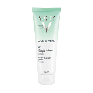 Kem tẩy tế bào chết 3 tác dụng Vichy Normaderm 3in 1 Scrub 125ml