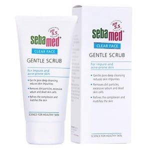 Kem tẩy tế bào chết Sebamed Clear Face Gentle Scrub pH 5.5 150ml