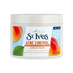 Kem tẩy tế bào chết toàn thân ST.Ives Acne Control Apricot Scrub - 283g