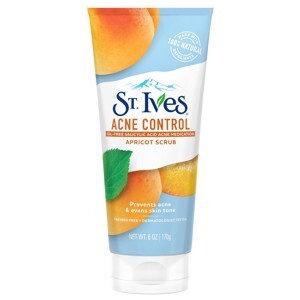 Kem tẩy tế bào chết toàn thân ST.Ives Acne Control Apricot Scrub - 283g