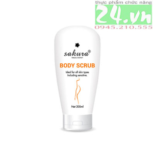 Kem tẩy tế bào chết toàn thân Sakura Body Scrub
