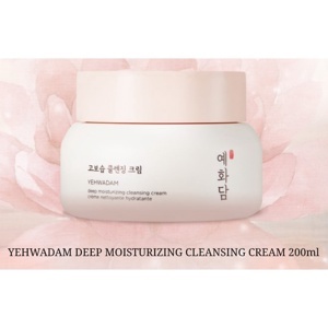 Kem tẩy trang dịu nhẹ Thefaceshop Yehwadam Deep Moisturizing Cleansing Cream 200ml