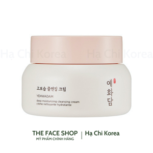 Kem tẩy trang dịu nhẹ Thefaceshop Yehwadam Deep Moisturizing Cleansing Cream 200ml