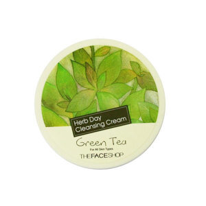 Kem tẩy trang trà xanh Herb Day Cleansing Cream Green Tea 150ml