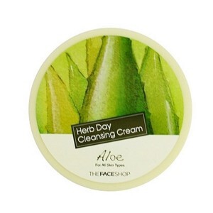 Kem tẩy trang nha đam Herb Day Cleansing Cream Aloe Vera 150ml