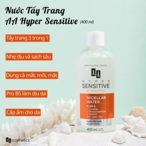 Nước tẩy trang mắt môi Herb Day Lip And Eye Remover Sensitive 130ml