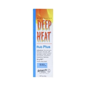 Kem thoa da giảm đau Deep Heat Rub Plus