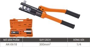 Kềm thủy lực bấm đầu cosse cao cấp Asaki AK-0618