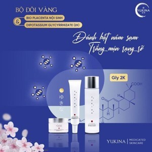 Kem dưỡng trắng da mờ nám Yukina whitening deep treatment gel 50g