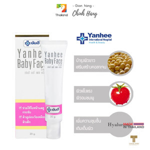 Kem trắng da mặt Yanhee Baby Face Cream