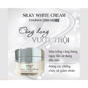 Kem trắng da Silky White Cream