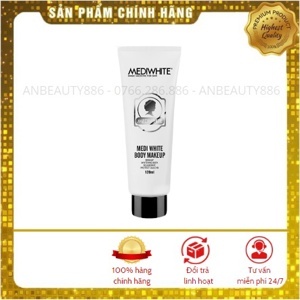 Kem trang điểm làm trắng da toàn thân Medi White Body Makeup 120ml